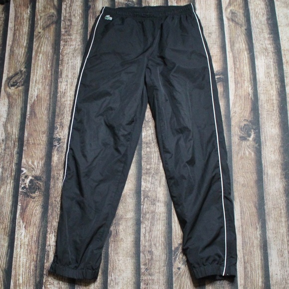 Lacoste Pants - 🎀3/$30 Lacoste Black Splash Pants Size Medium